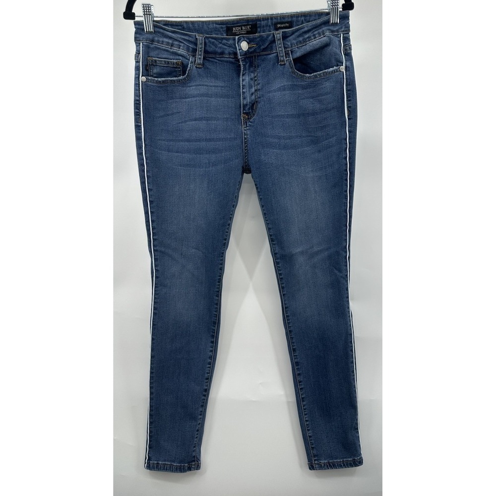 Judy Blue Los Angeles Skinny Fit Jeans 15/32 Stretch Comfort Medium Wash‎